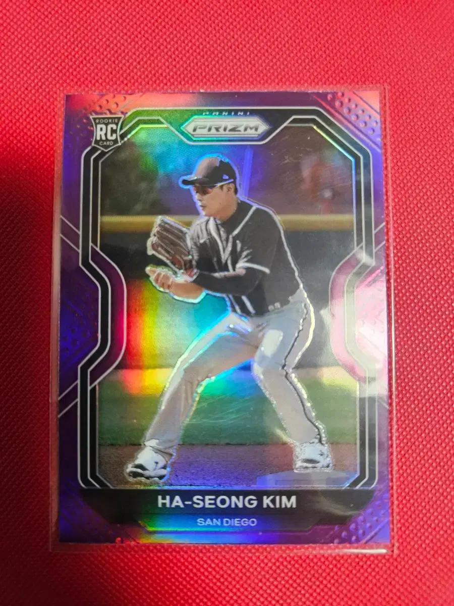김하성 2021 Panini Prizm 퍼플 프리즘 루키 카드