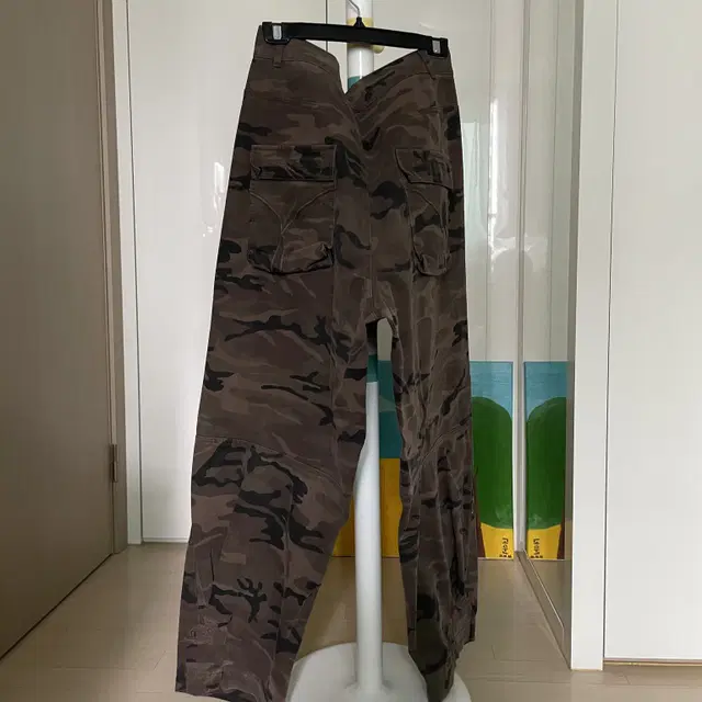 ETCE 이티씨이 DESTROYED CAMO BAGGY PANTS II