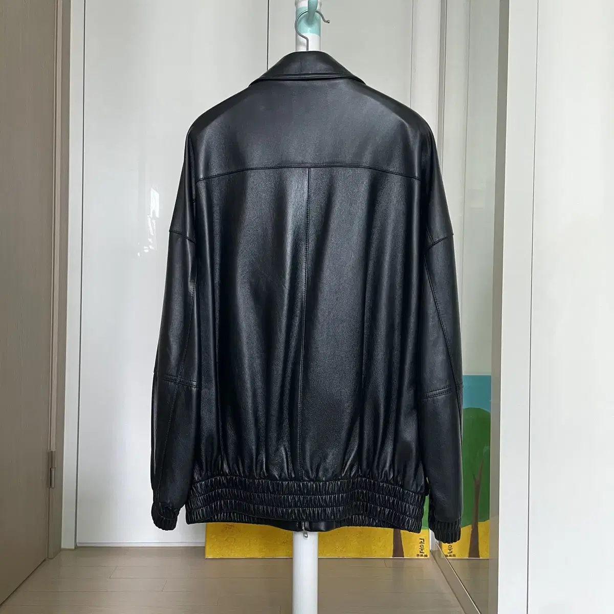 DOFFJASON 도프제이슨 lambskin bomber jumper