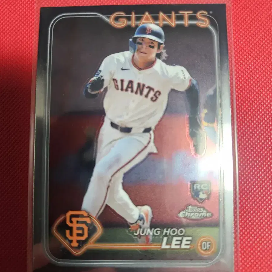 이정후 2024 Topps Chrome RC 루키 카드