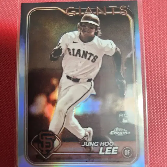 이정후 2024 Topps Chrome Sepia 리플렉터 루키 카드