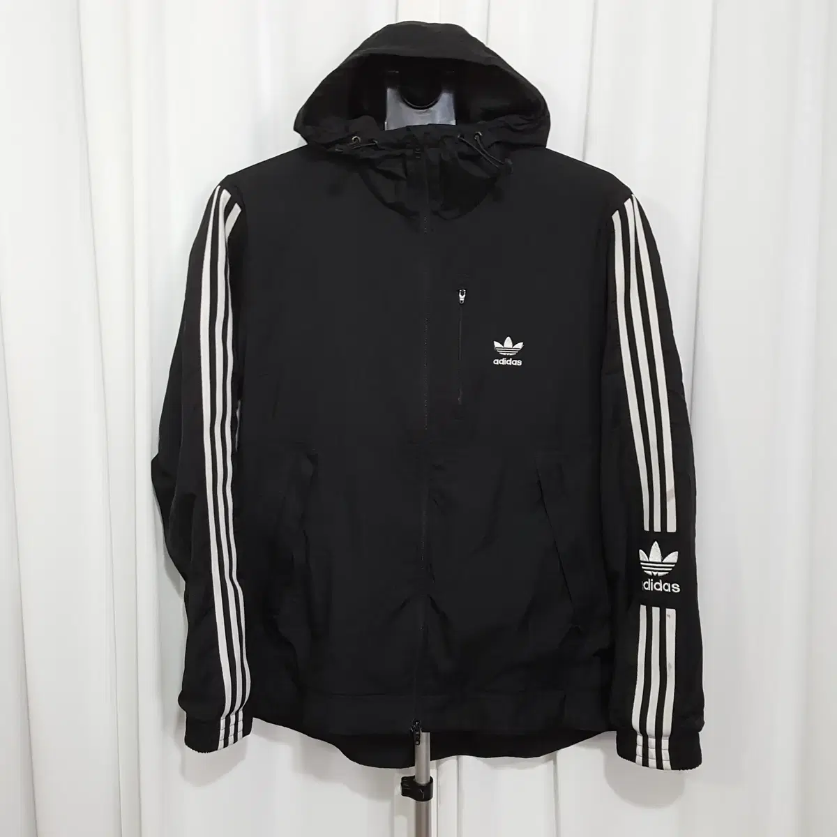 20 Year Adidas Sport Windbreaker 105 Size Oilcloth