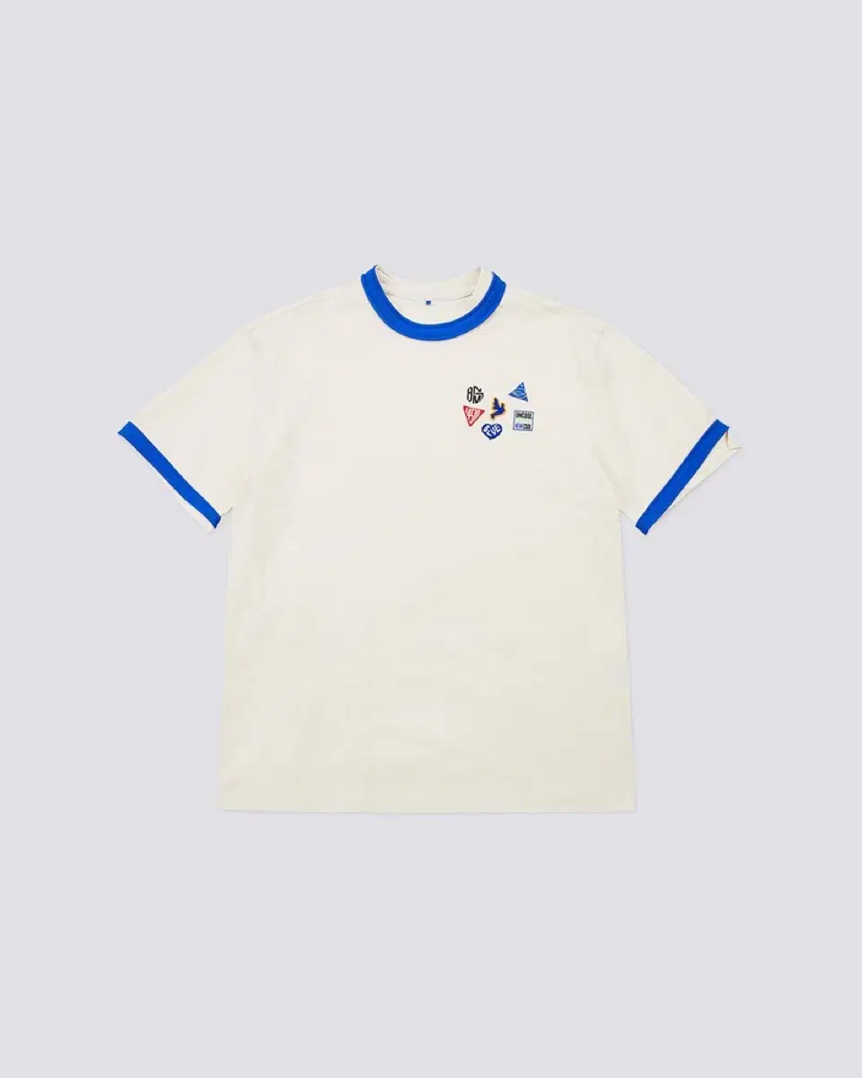 Adderall Badge Ivory Short Sleeve