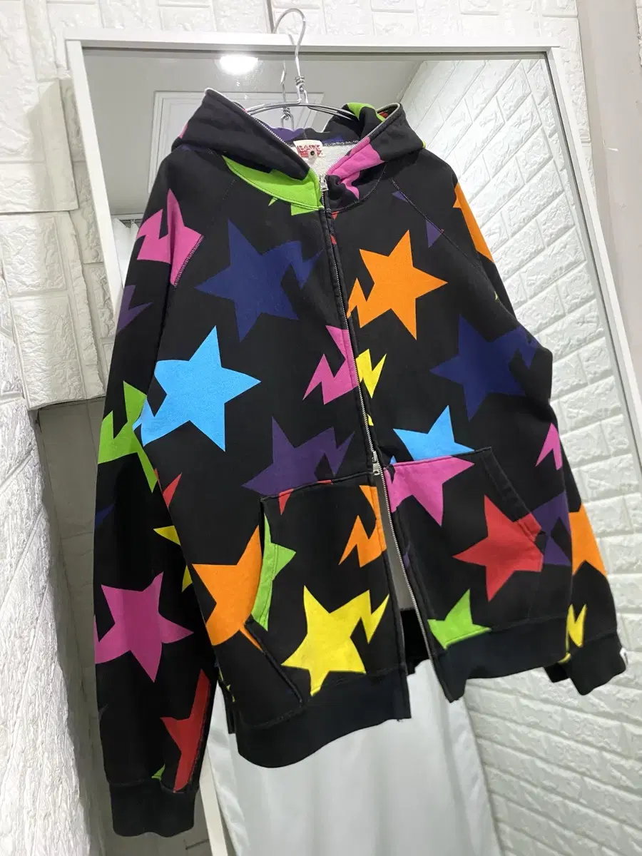 Bape sta multicolor Hood zip-up