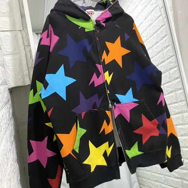 Bape sta multicolor Hood zip-up