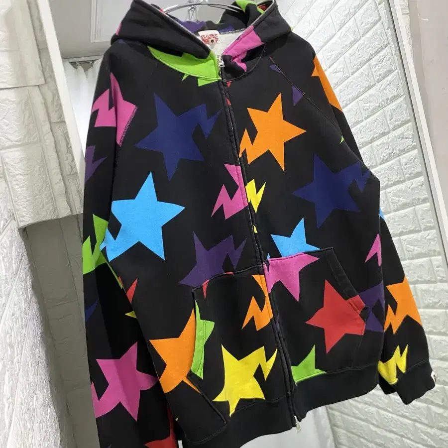 Bape sta multicolor Hood zip-up