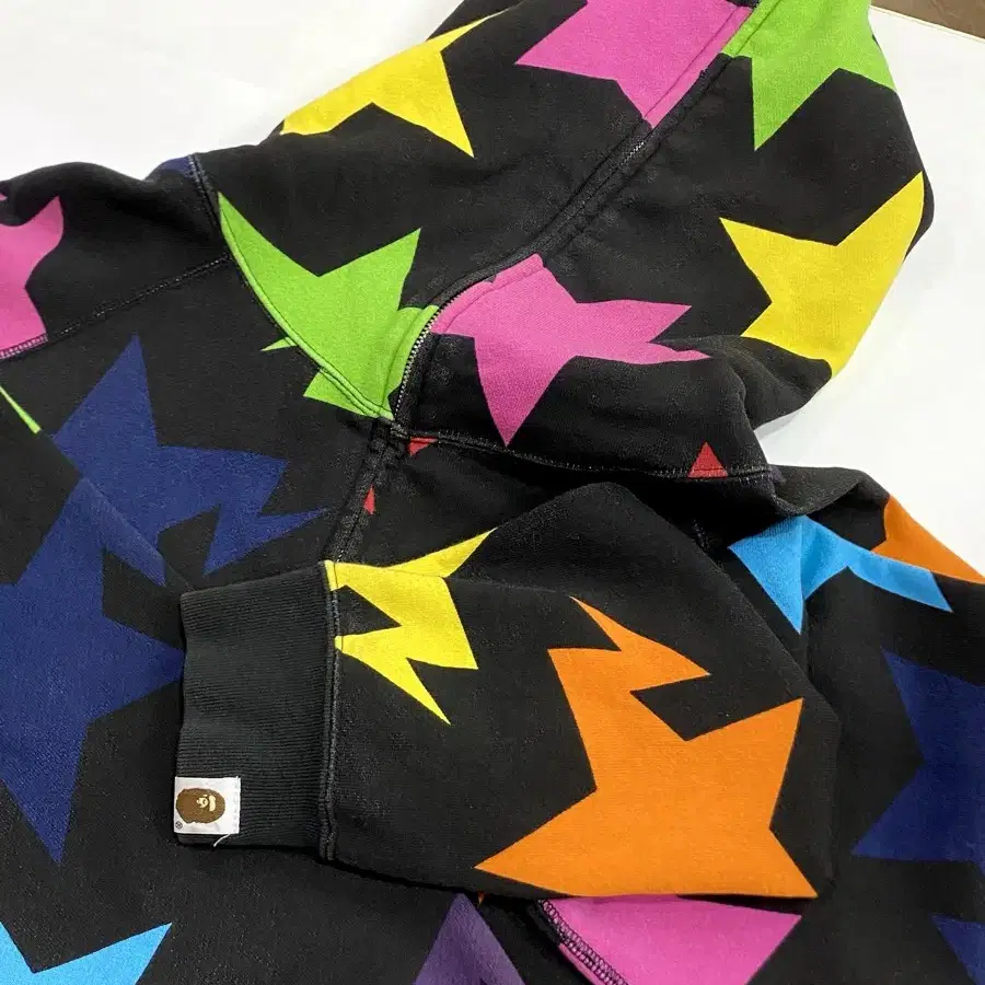 Bape sta multicolor Hood zip-up