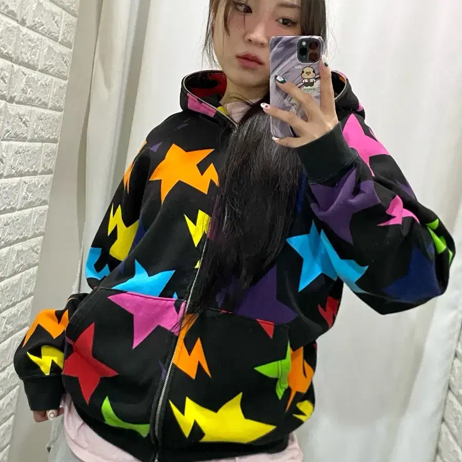 Bape sta multicolor Hood zip-up