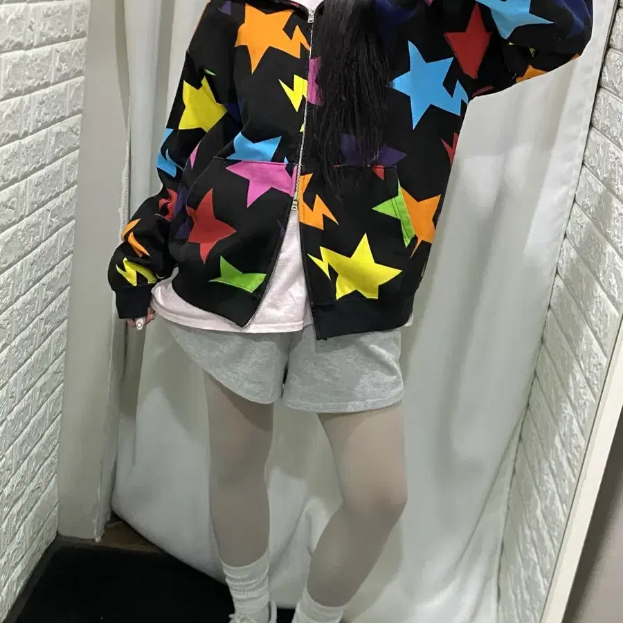 Bape sta multicolor Hood zip-up