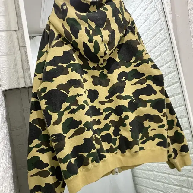 Bape Camo 2way Hood zip-up