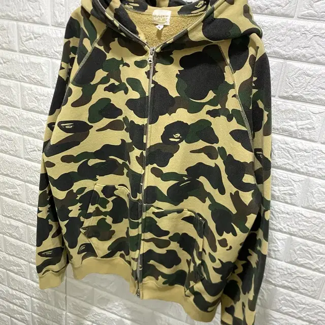 Bape Camo 2way Hood zip-up