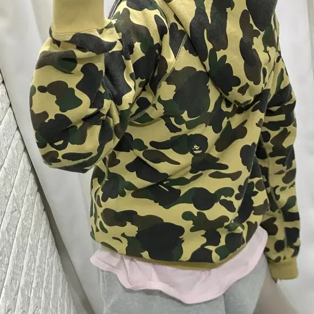 Bape Camo 2way Hood zip-up