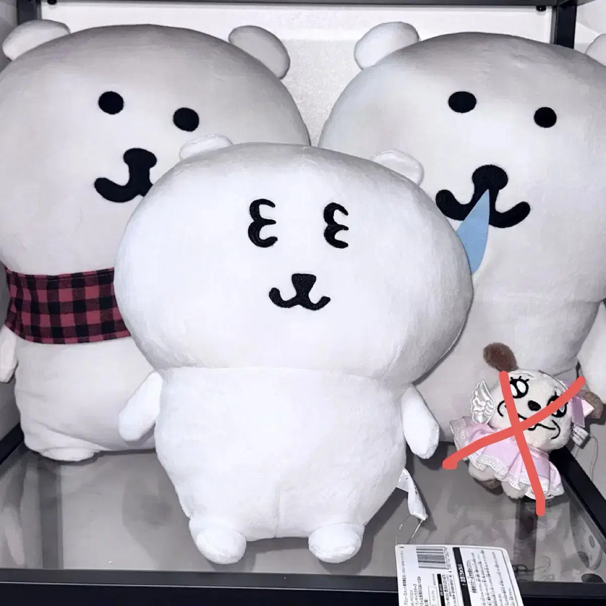 일괄) 농담곰 콧물곰 머플러곰 33곰 인형누이양도판매 마스코트 XL사이즈