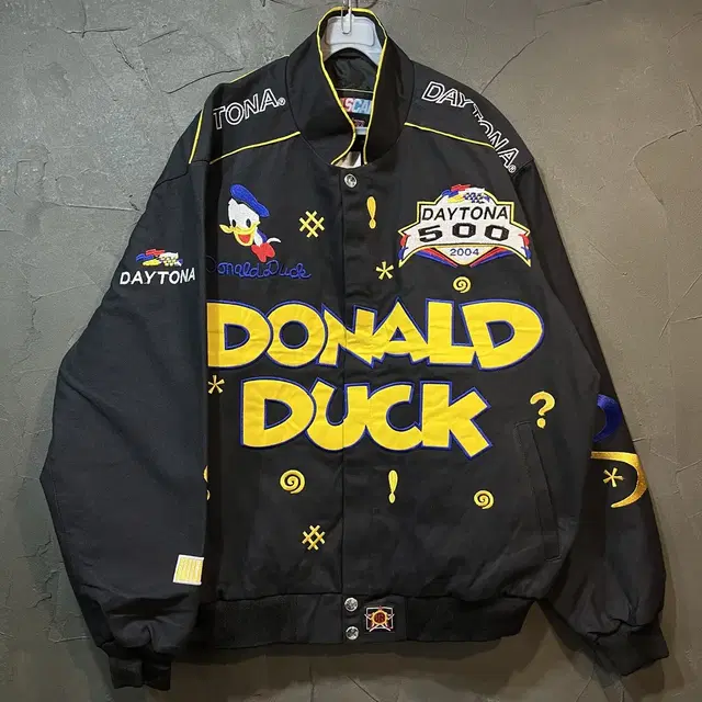 [XL] DONALD DUCK 제프해밀턴 도날드덕 레이싱 자켓