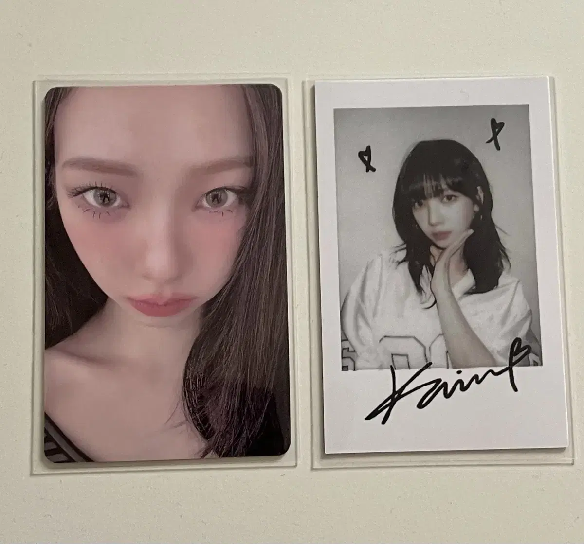 aespa karina kms photocard pola wts