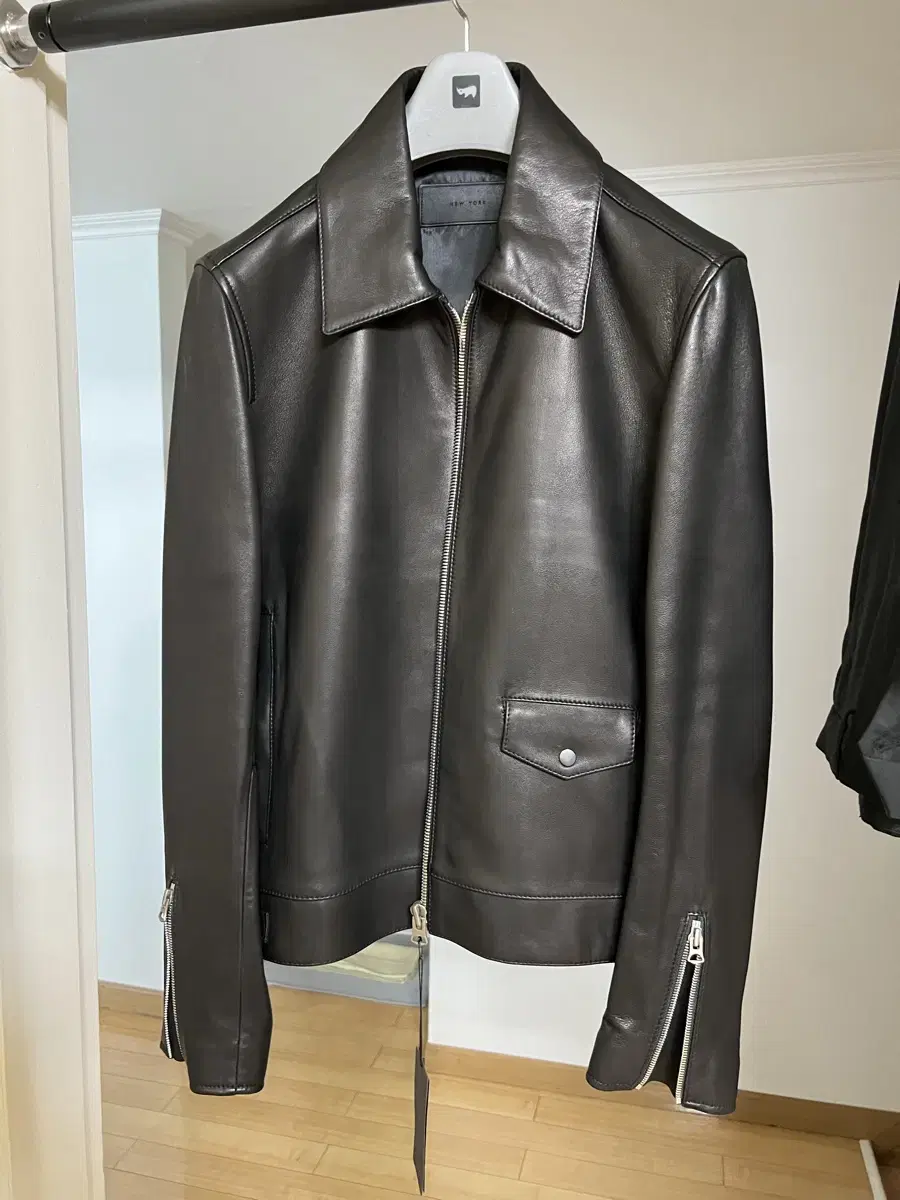 Gilles Stewart New York Single Rider Jacket (Lambskin)