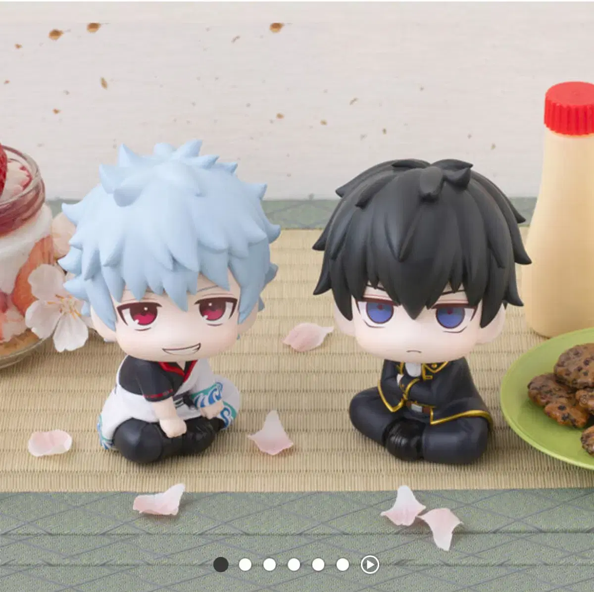 Gintama Lookup Gintoki Hijikata Set with Pre-Order Benefit Cushion WTS