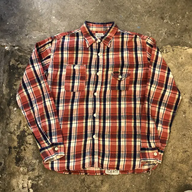 Pherrows flannel shirt Japna made - XL