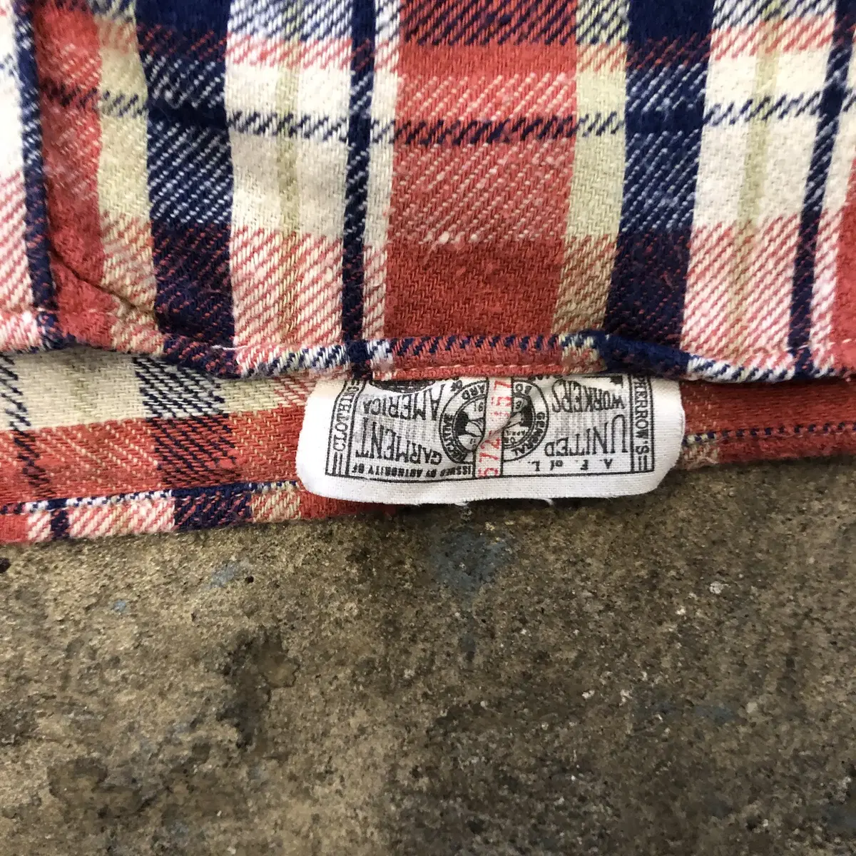 Pherrows flannel shirt Japna made - XL