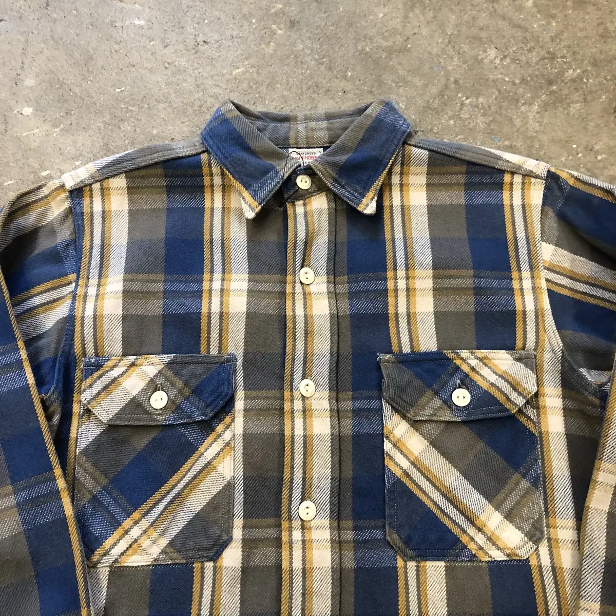 Warehouse flannel shirt Japan made - L