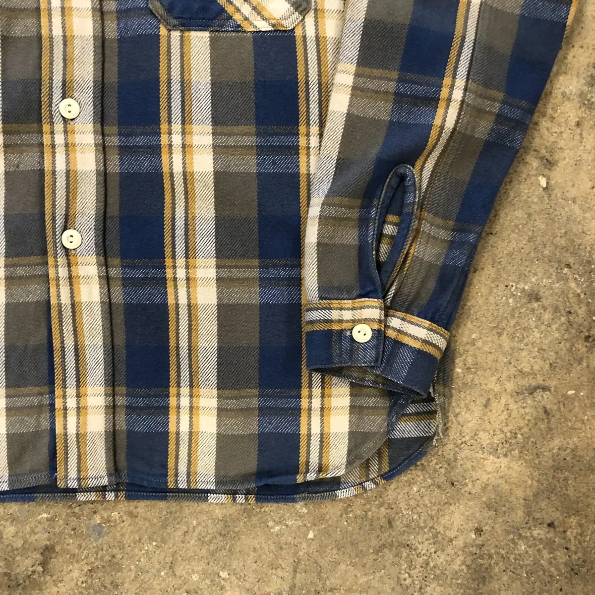 Warehouse flannel shirt Japan made - L