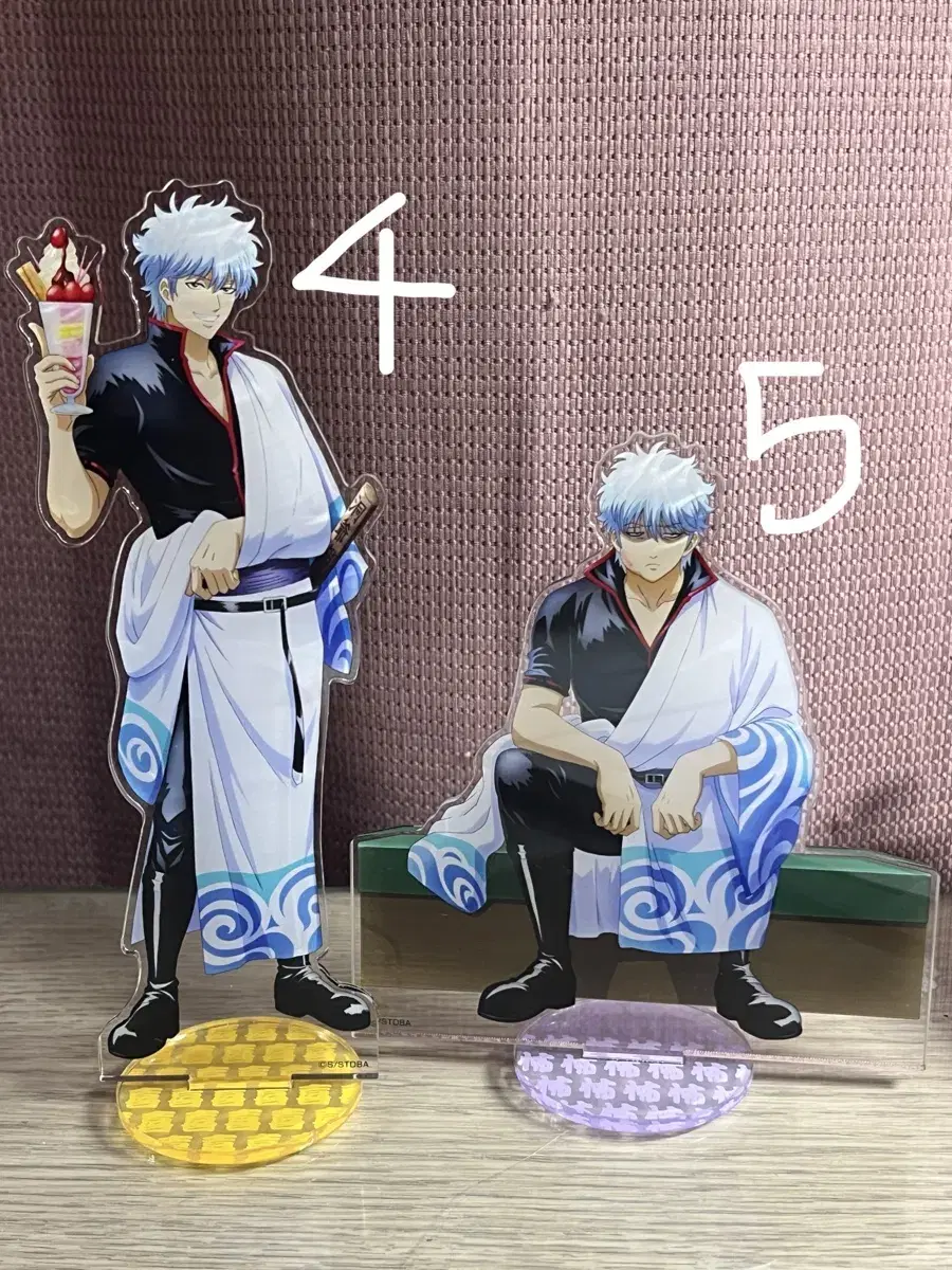 Gintoki Gintoki White Face Statue acrylic Stand