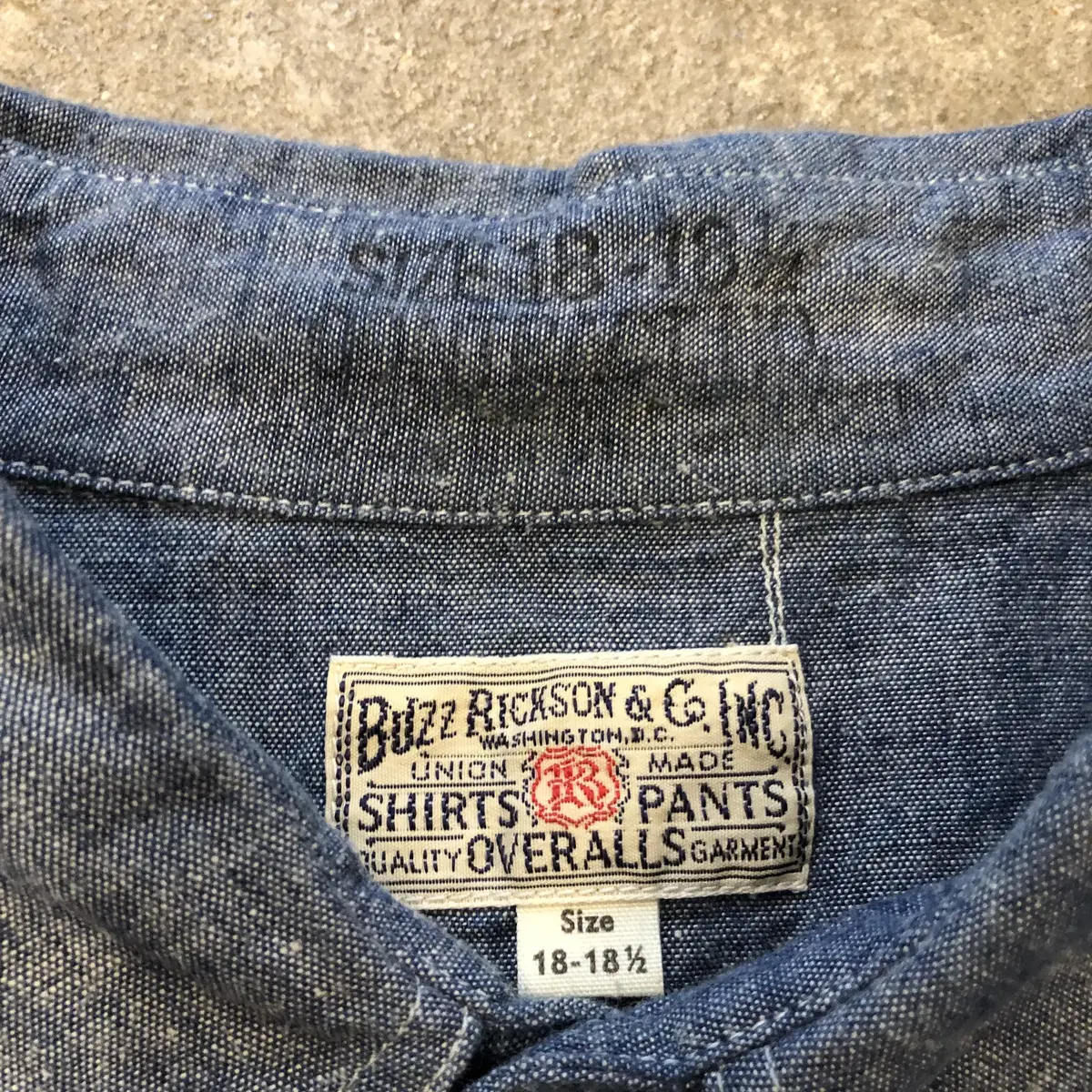 Buzz Rickson's Chambray - XXL (105 -108)