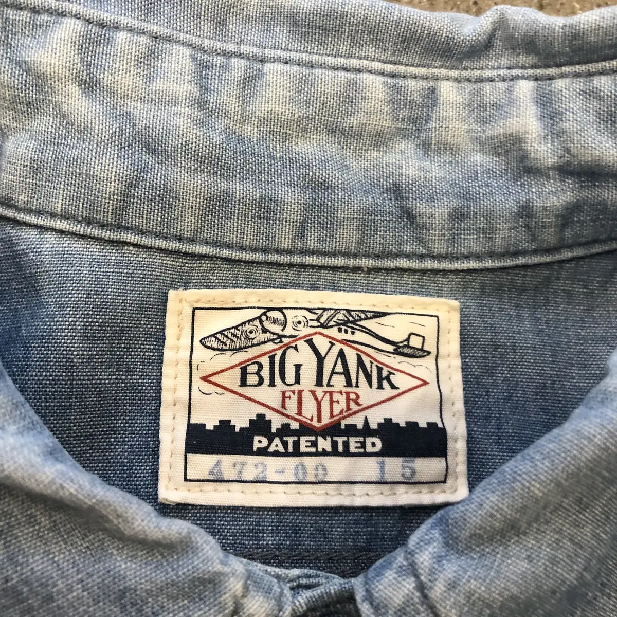 Big Yank Chambray Japan made - M (100)