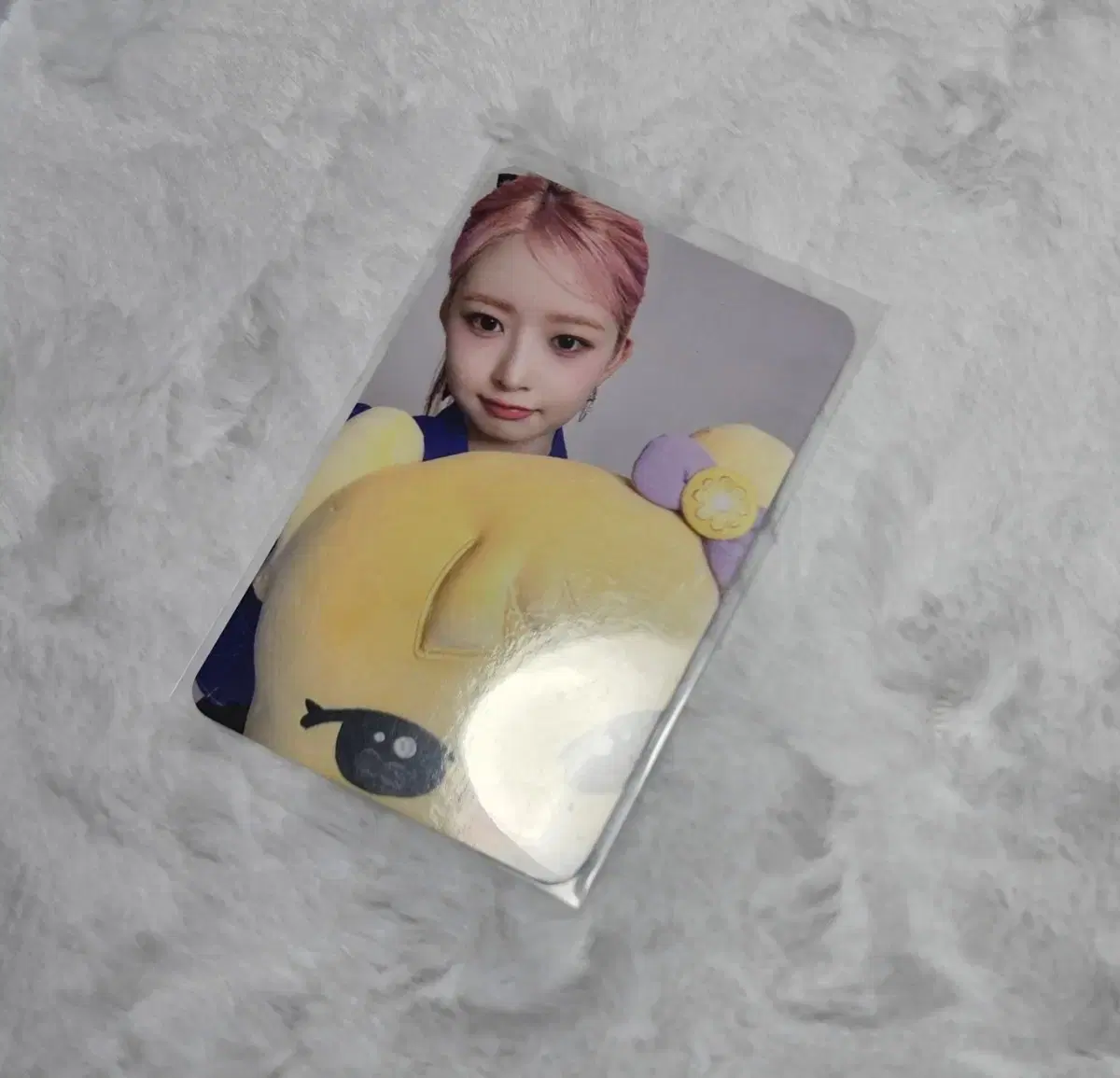 ive lay minive face cushion pop up photocard