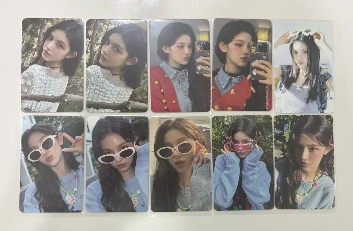 New Jeans danielle season's greetings seasons greetings photocard poster 증사