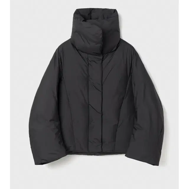 버뮬라HIGH NECK PUFFER JACKET (BLACK)