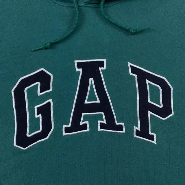 Gap 로고 그린 후드티