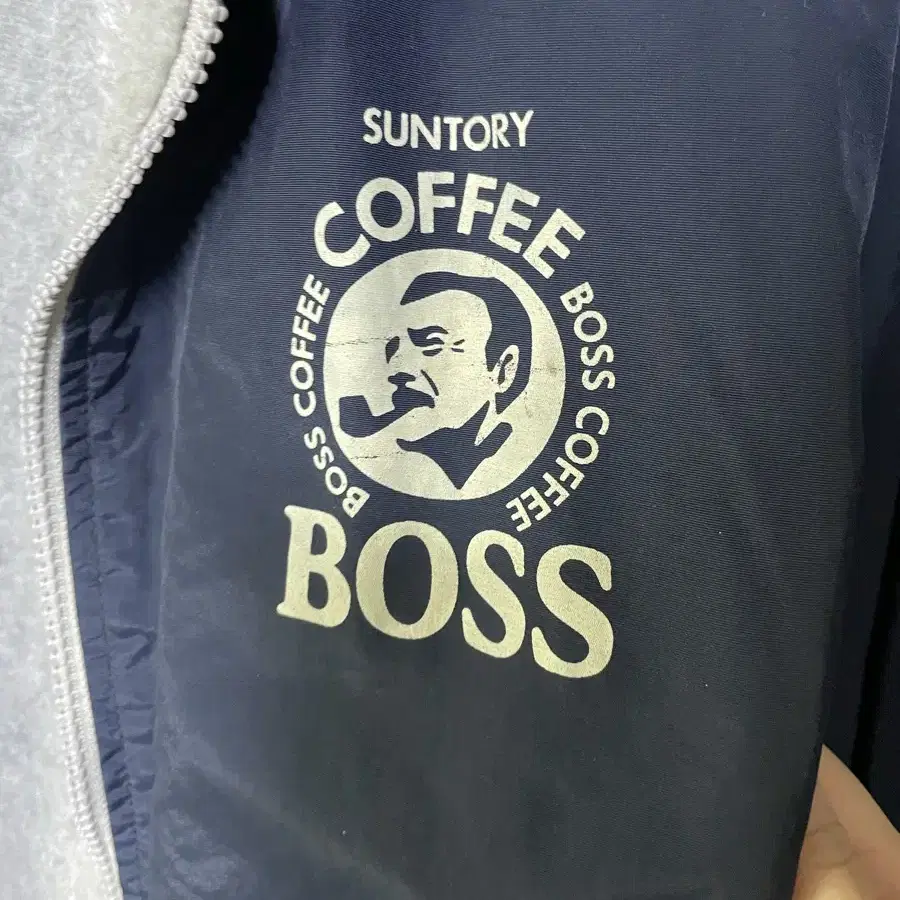 boss coffee 자켓 리버시블