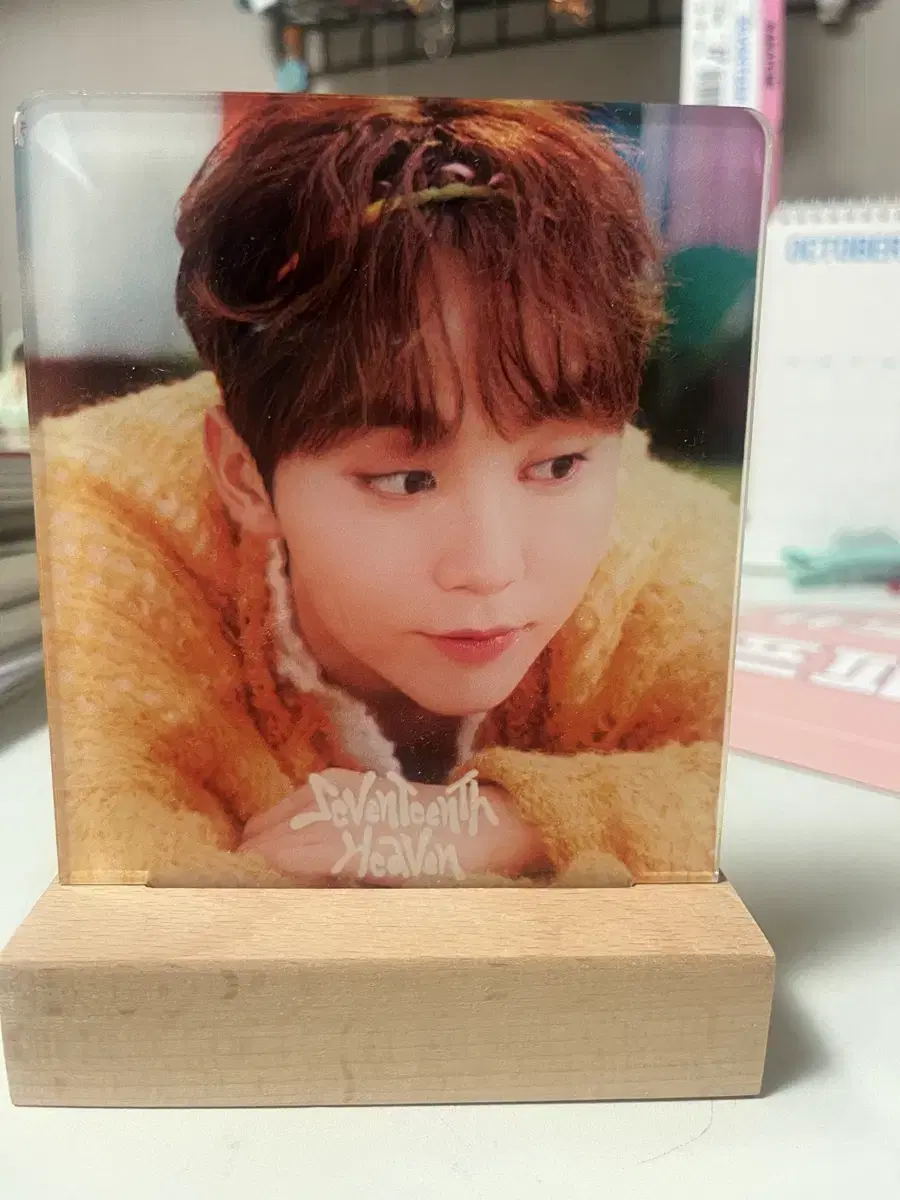 Seventeen boo seungkwan acrylic light stand