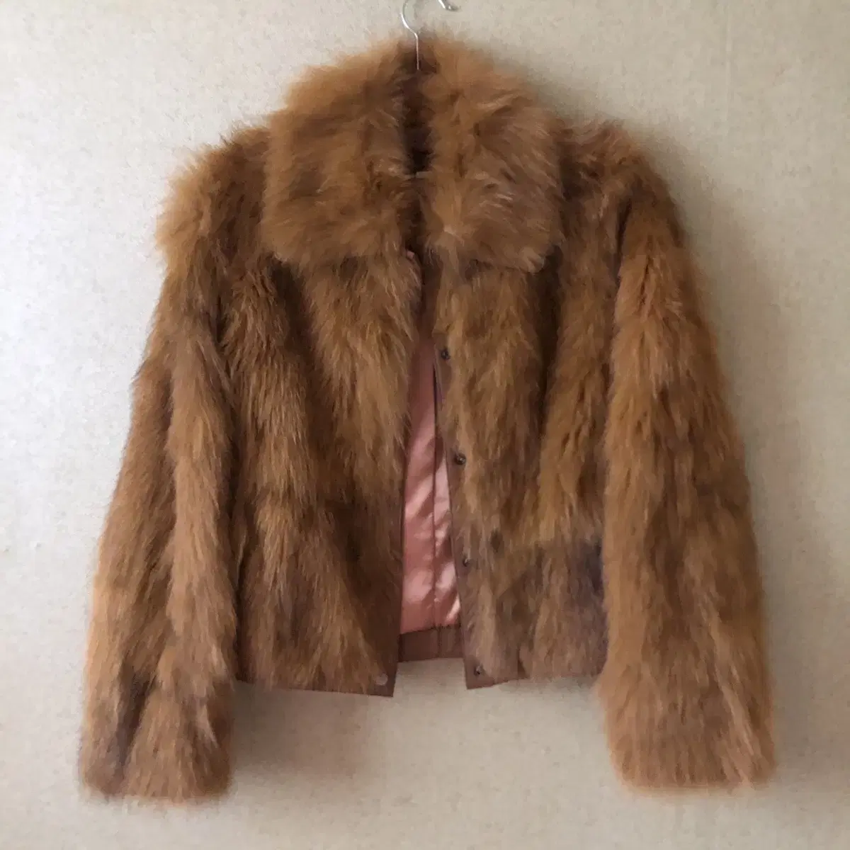 폭스 퍼 자켓 GOAT SKIN FOX FUR JACKET