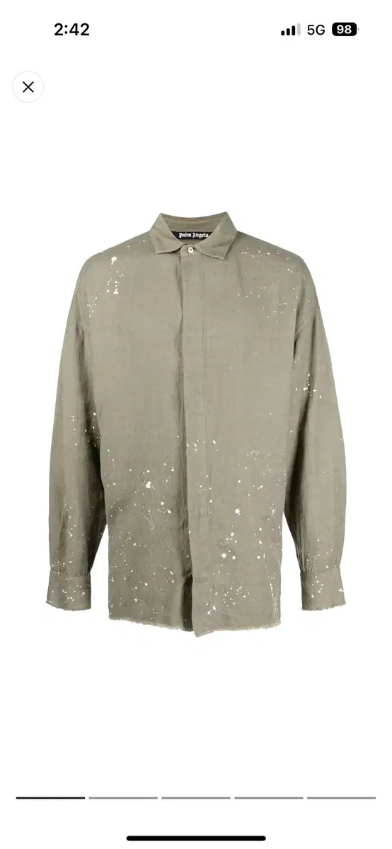 Palm Angels Paint Splatter Shirt