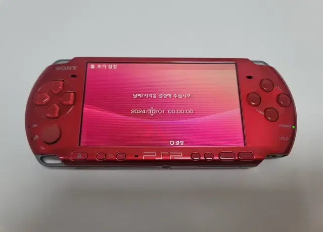 psp 3000번대 레드컬러 소장용 s급