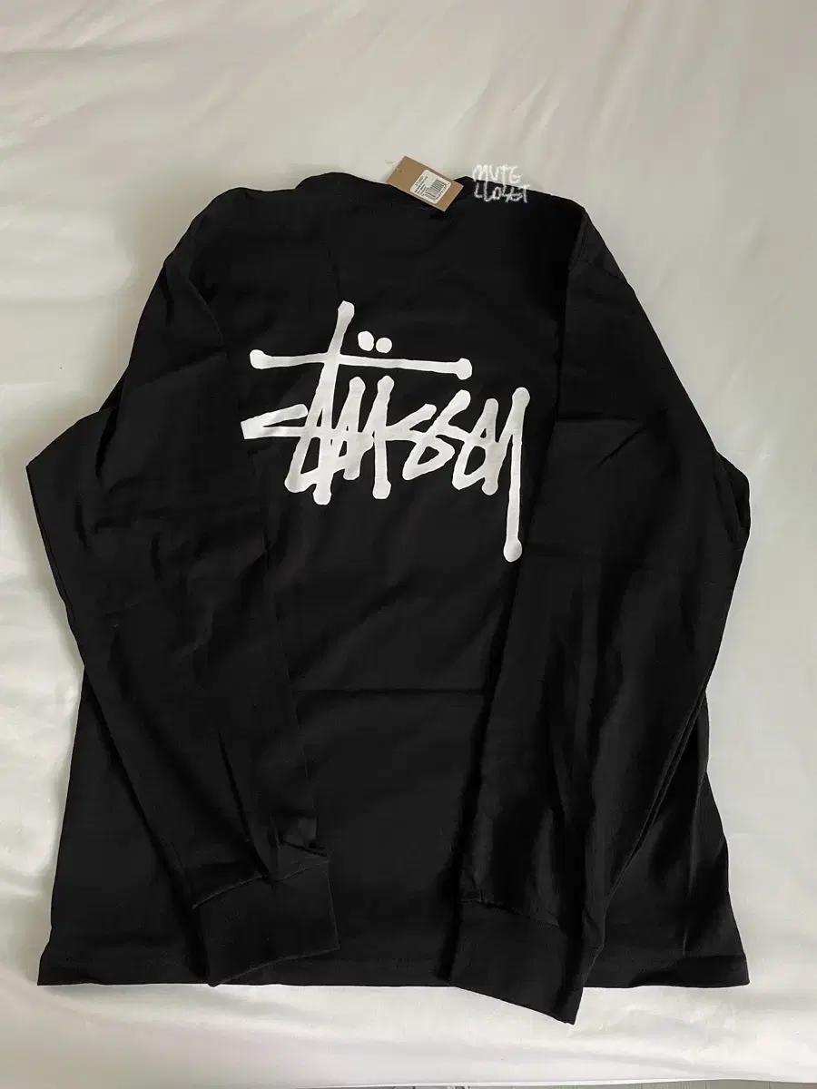 Stussy Korea Basic Long Sleeve Black 2024