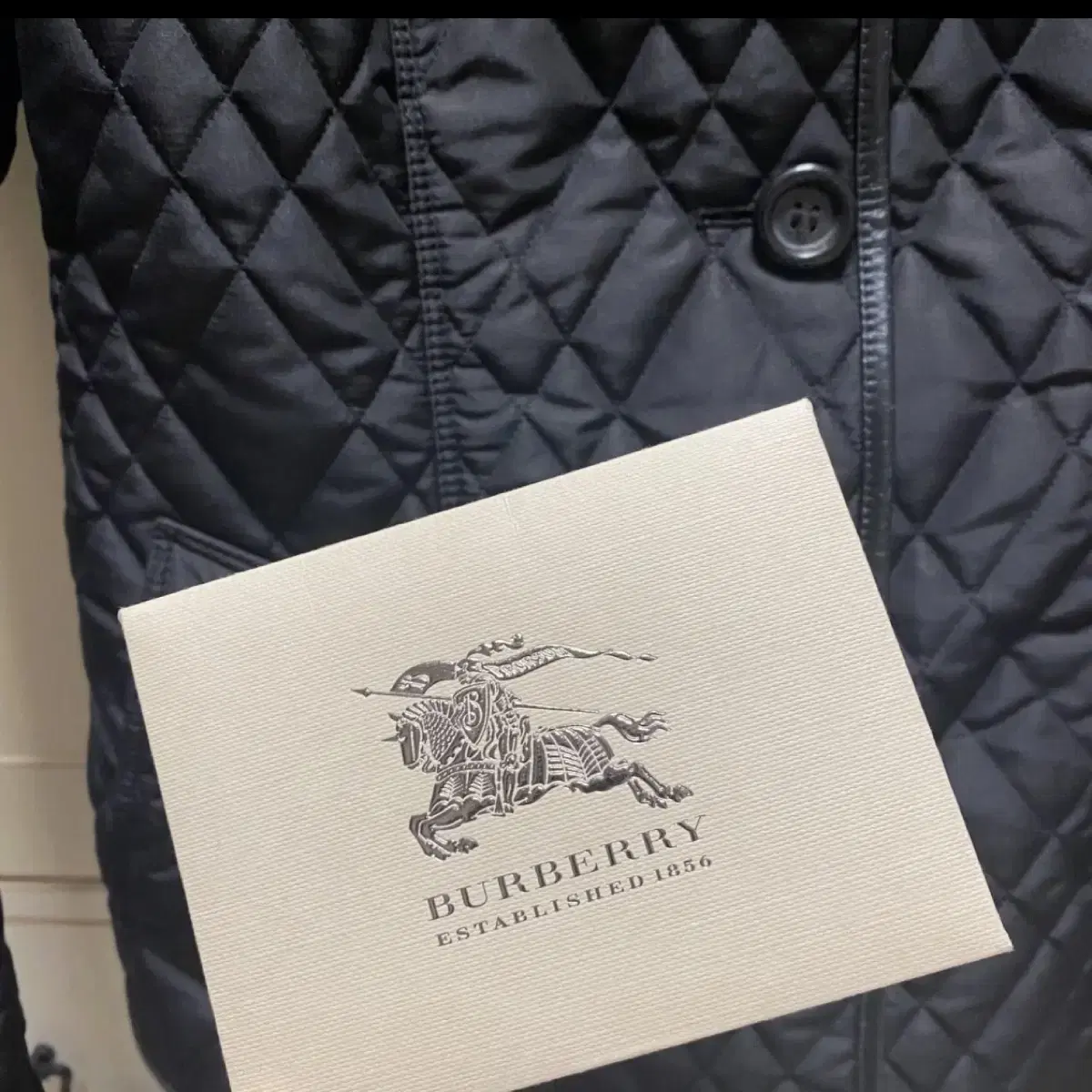 버버리 Burberry 퀼팅자켓 UK10