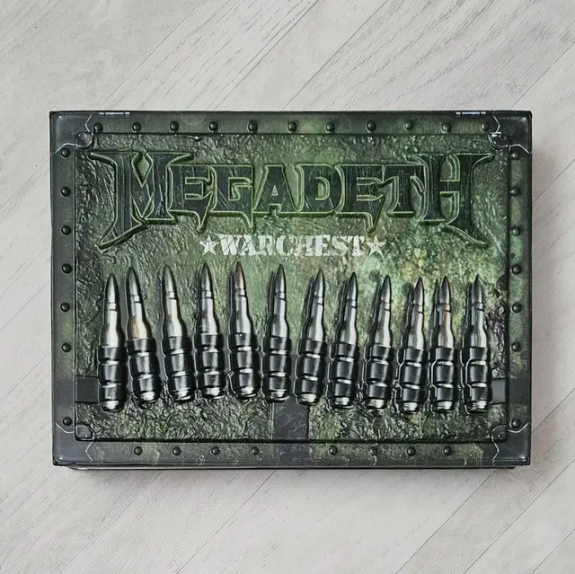 Megadeth - Warchest (4CD + 1DVD) 입체 박스셋