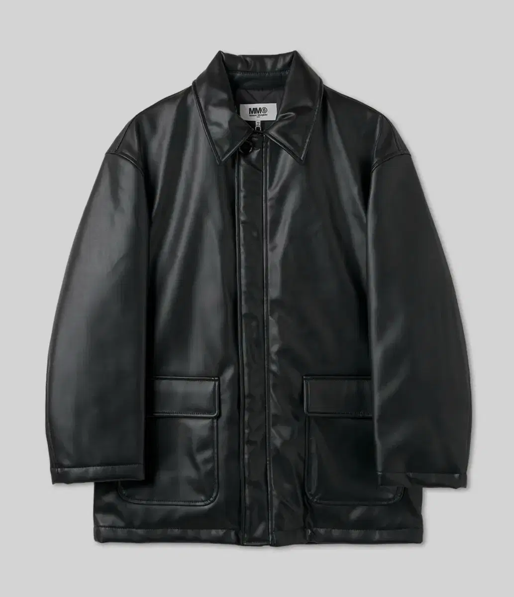 MM6 Margiela Leather Jacket for Sale. Size 40