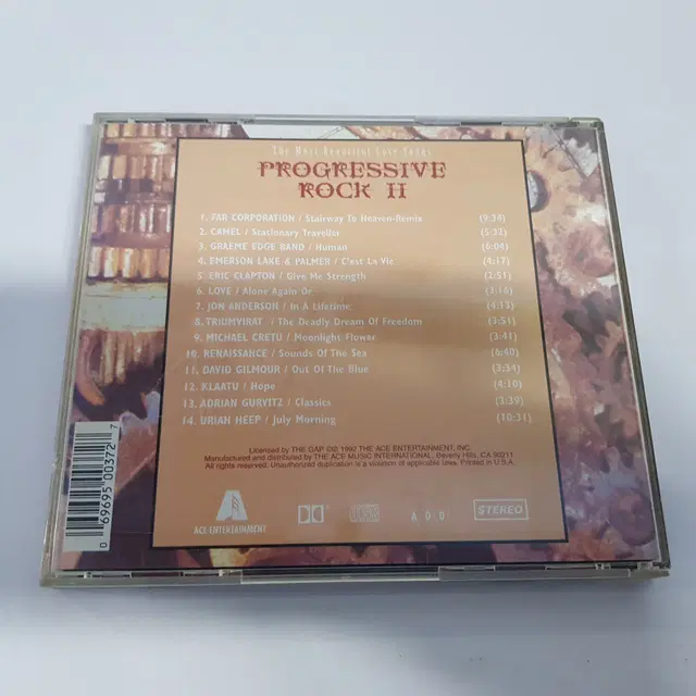 PROGRESSIVE ROCK 2 CD