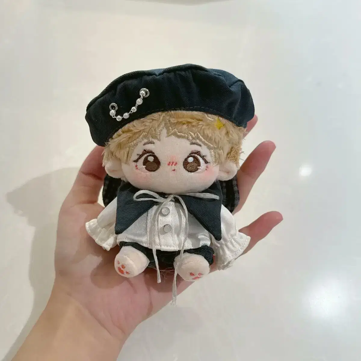 10cm Somyi doll clothes ribbonBoo navy pink sells