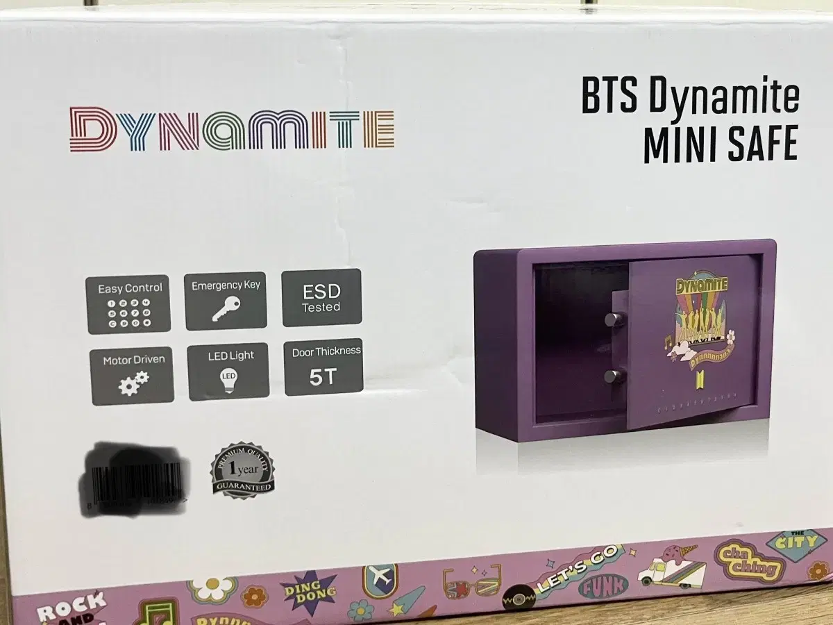 BTS Dynamite MINI SAFE 금고 (디프로매트금고)