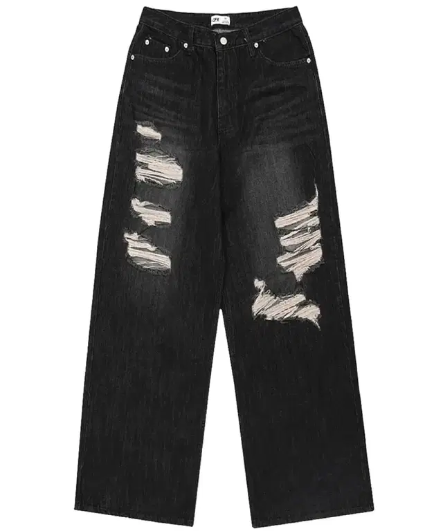 락케이크 Faye Damage Jeans