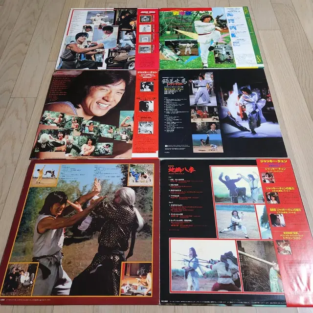 성룡(Jacky chan) 영화OST 모음 6LP