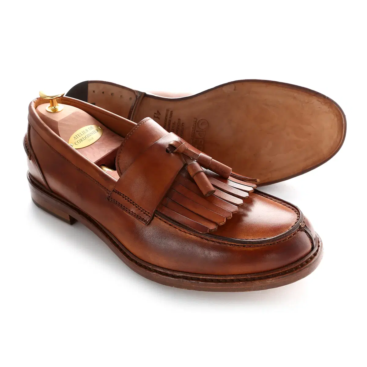 [New] Antonio Maurizi Business Loafers Shoes Italy Size 40