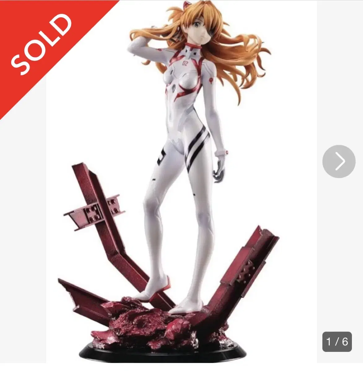 Evangelion Shikinami Asuka Langray Last Mission Revolve Figure