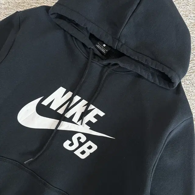 [L] 나이키 NIKE SB 로고 후드티 블랙