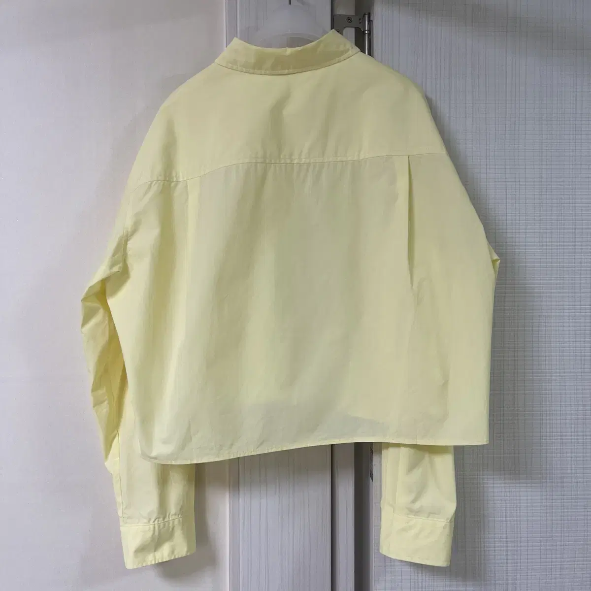 르바 poplin cotton shirts / lemon